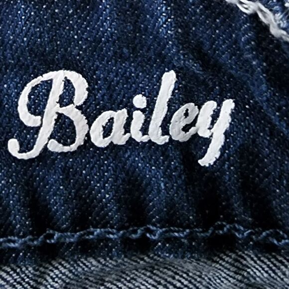 Hydraulic Bailey Low Rise Factory Distressed Hem Jean Shorts Size 5/6 - Picture 5 of 6